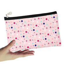 Load image into Gallery viewer, Memphis Sprinkles Strawberry Zipper Pouch
