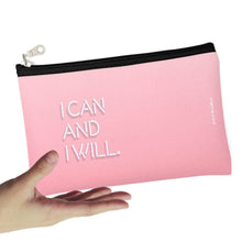Load image into Gallery viewer, I Can And I Will Zipper Pouch
