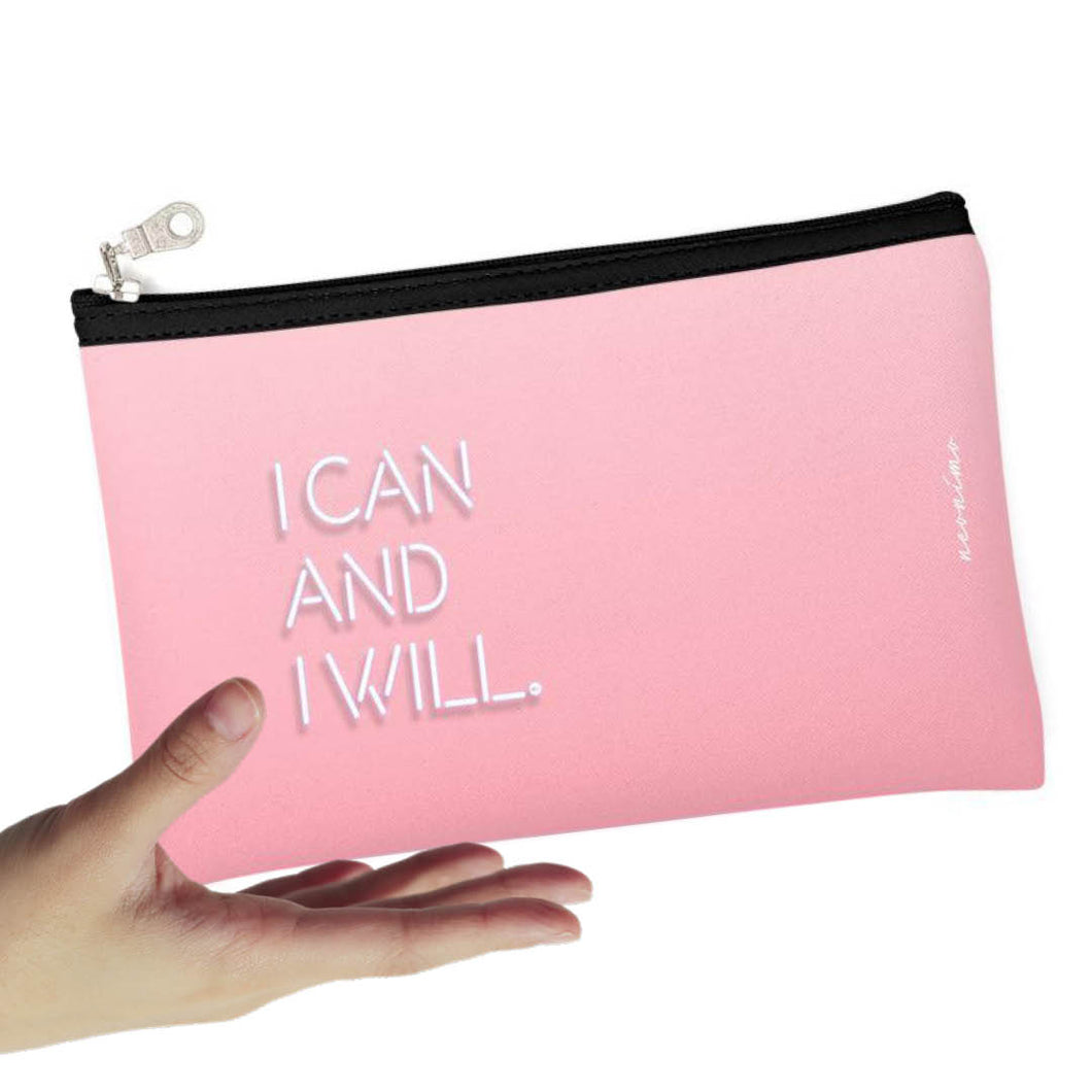 I Can And I Will Zipper Pouch