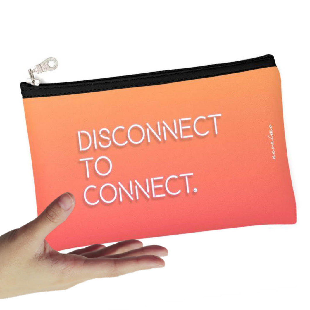 Disconnect To Connect Zipper Pouch
