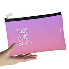 Load image into Gallery viewer, Rise And Slay Zipper Pouch
