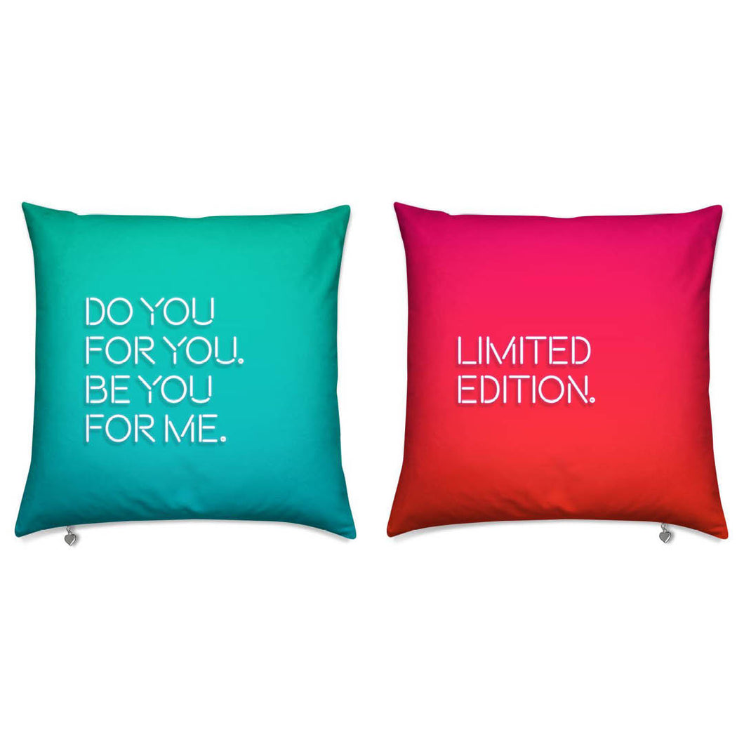 Do You For You / Limited Edition Reversible Cushion