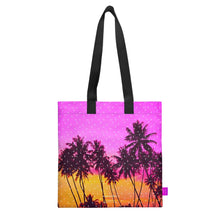 Load image into Gallery viewer, Retrowave Organic Cotton Canvas Tote Bag
